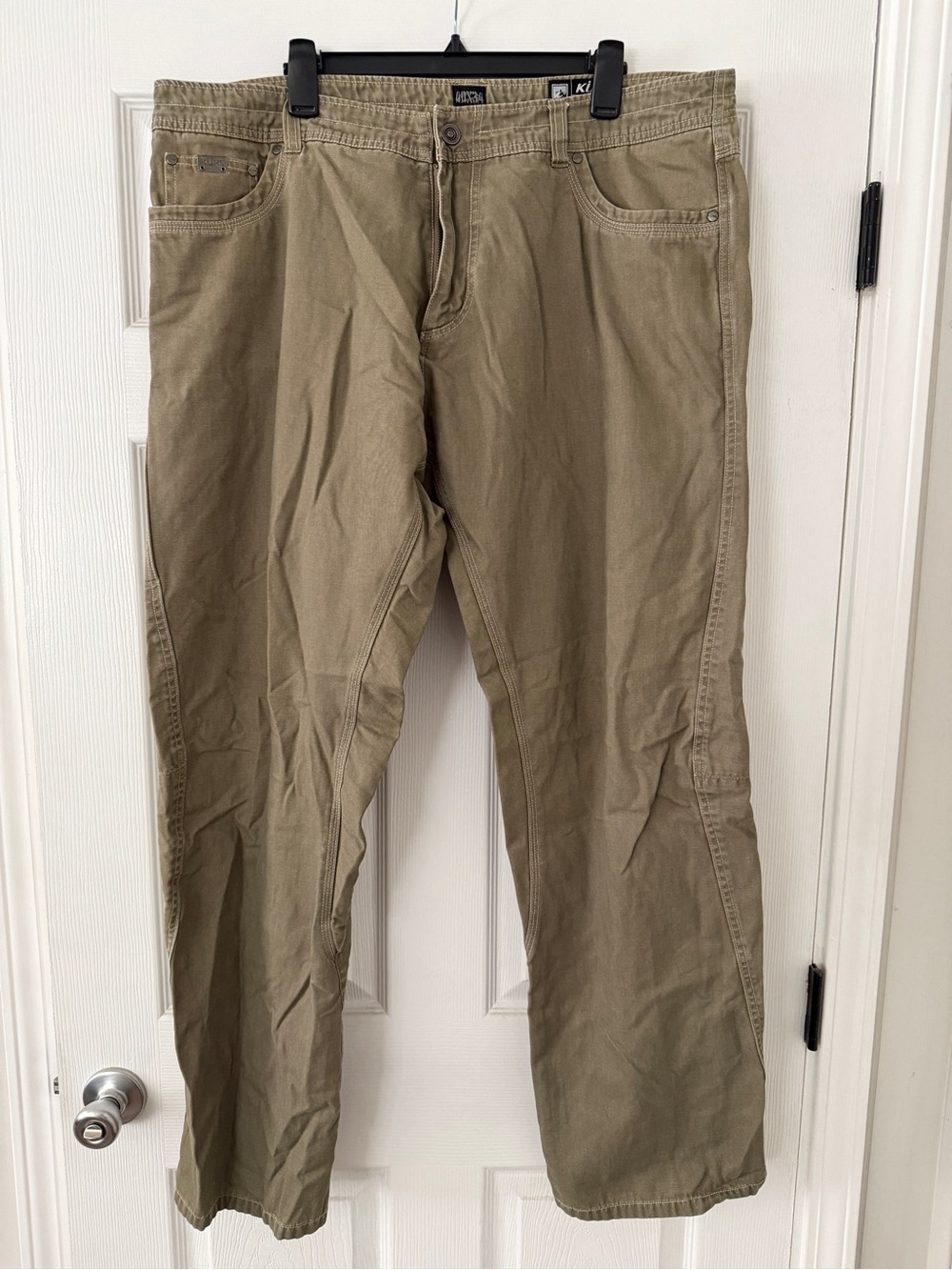 Kuhl Men's OutKast Khaki Straight-Leg Pants 40x34